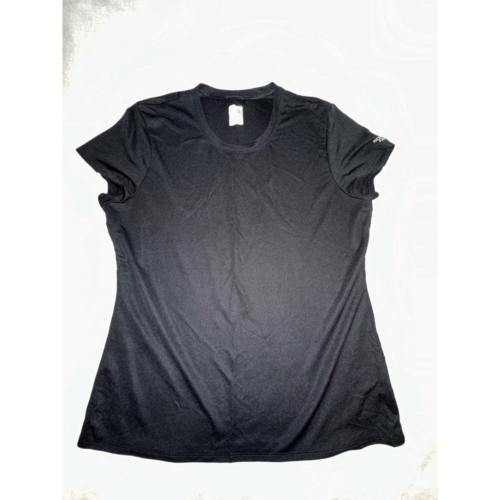 The North Face Womens XL Black Short Sleeve‎ Activewear T Shirt Top